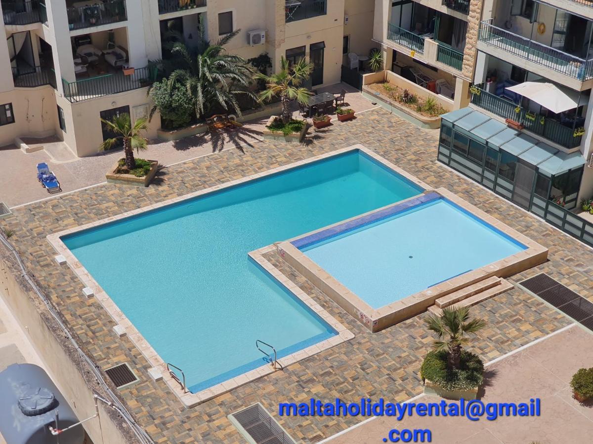 Pretty 2 Bedroom Apartment With Shared Pool St. Paul's Bay Ngoại thất bức ảnh